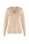 V-neck cashmere sweater