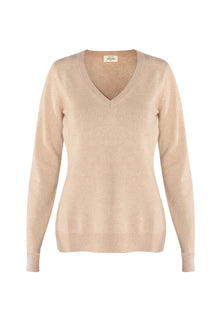  V-neck cashmere sweater