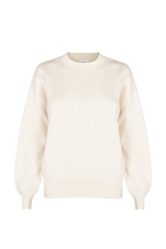 Cashmere minimalist top HOGO offwhite