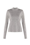 Merino/cashmere sweater Poise gray