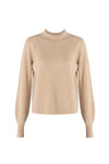 Cashmere sweater with balloon sleeves ORGANIC