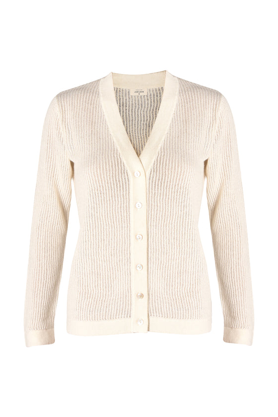 Baby blue cashmere cardigan