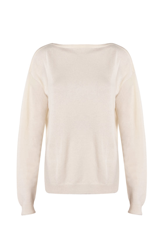 Cashmere top REVERSE off-white