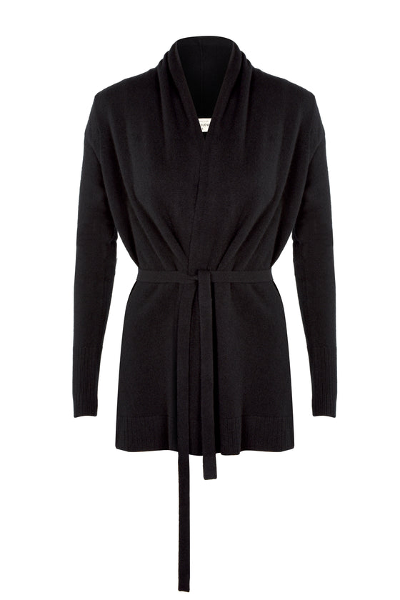 Cashmere cardigan DIVINE black