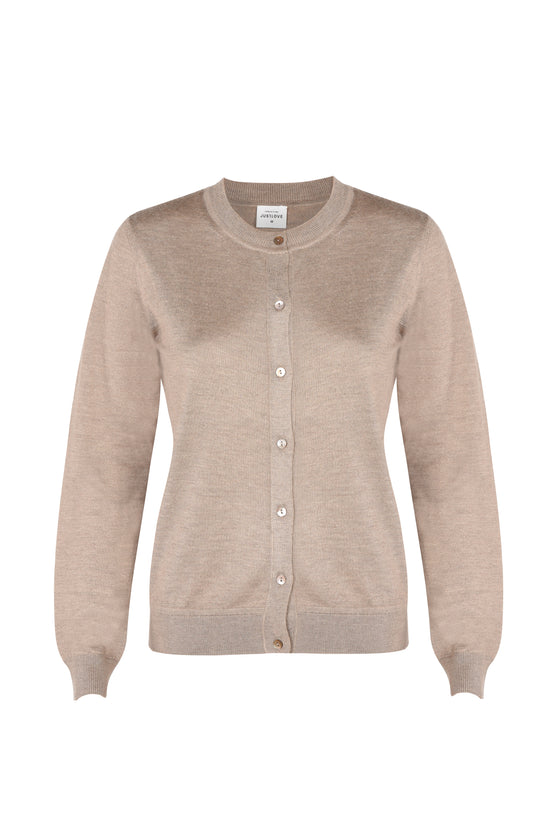 BUTTONS organic cashmere/silk top