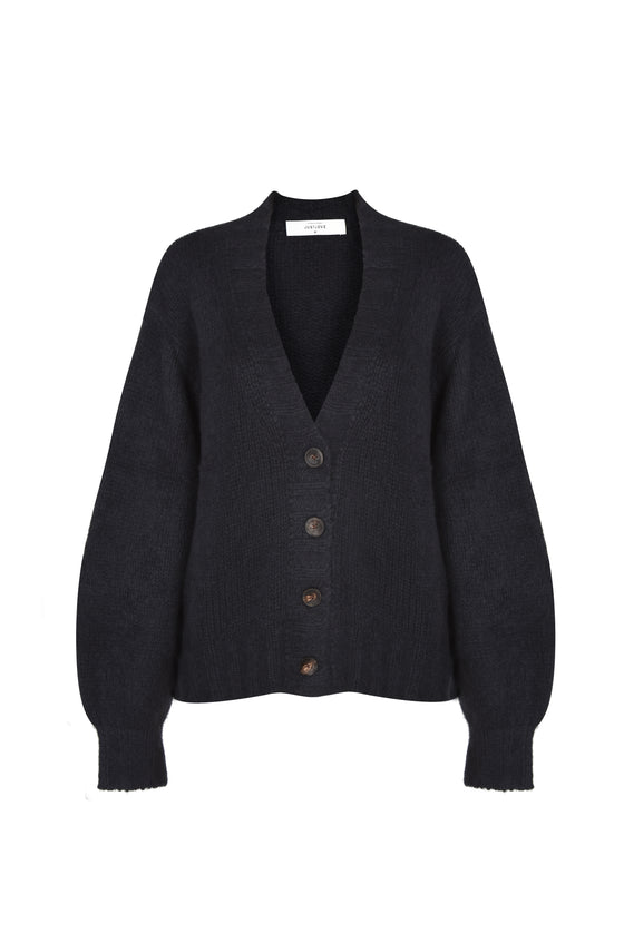 Cashmere cardigan black