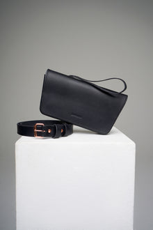  Leather handbag GO black