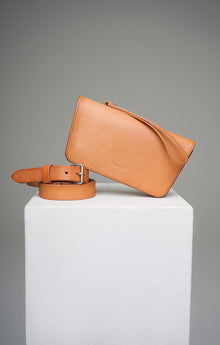  Leather handbag GO cedar