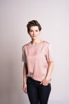 Silk T-shirt Silky beige 