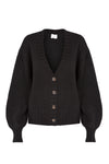 Cashmere cardigan SUPERSOFT Black RECYCLED