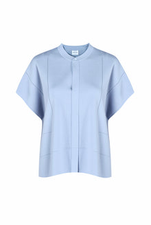  Merino/cashmere sweater with short sleeves SHORTY beige