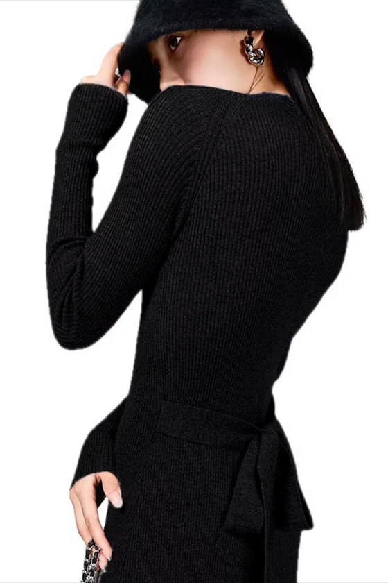 Šaty CALMA z merino vlny a organické bavlny