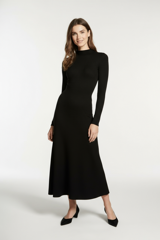 Šaty CALMA z merino vlny a organické bavlny