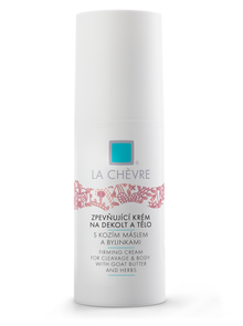  Zpevňující krém na dekolt a tělo s kozím máslem a bylinkami